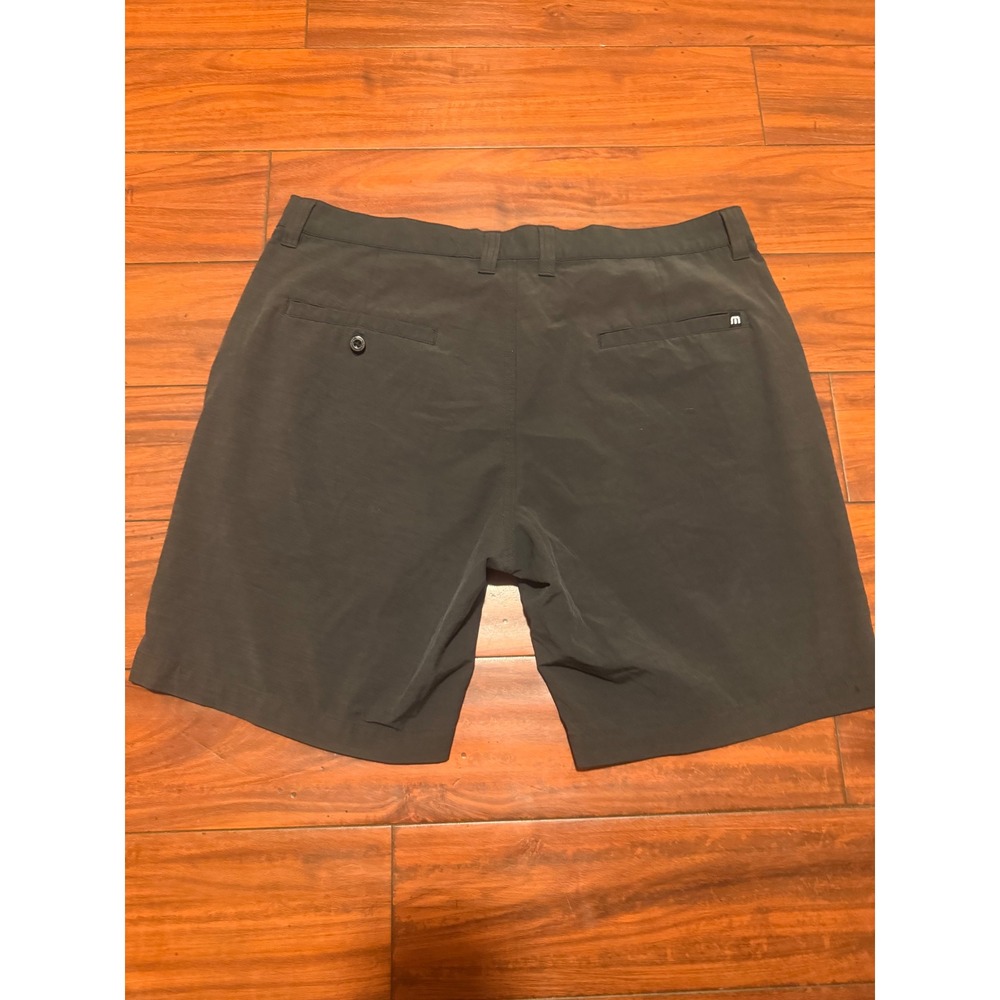 TravisMathew Mens Golf Shorts Grey‎ Performance Stretch Size 35 RN123280